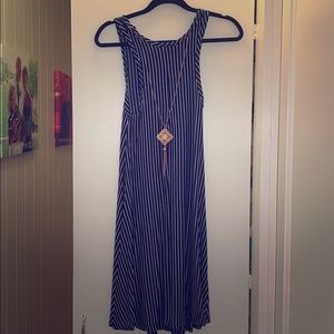 Sleeveless Dress with Removable Necklace!